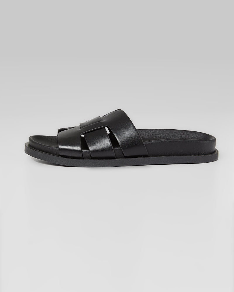 32 Degrees H-Band Footbed Sandals Black Size 9 worn