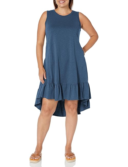 Zim and Zoe Evie Plus Size Dress Steel Size 18