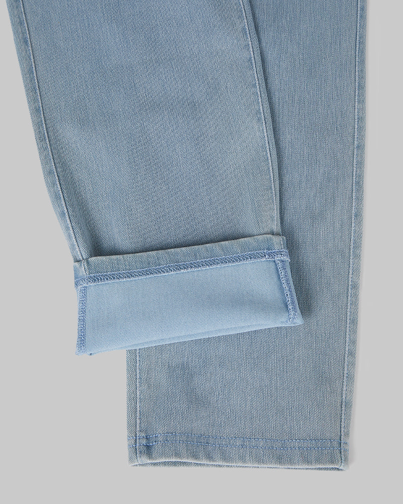 32 Degrees Sweatpant Ankle Jean Light Blue XXL back