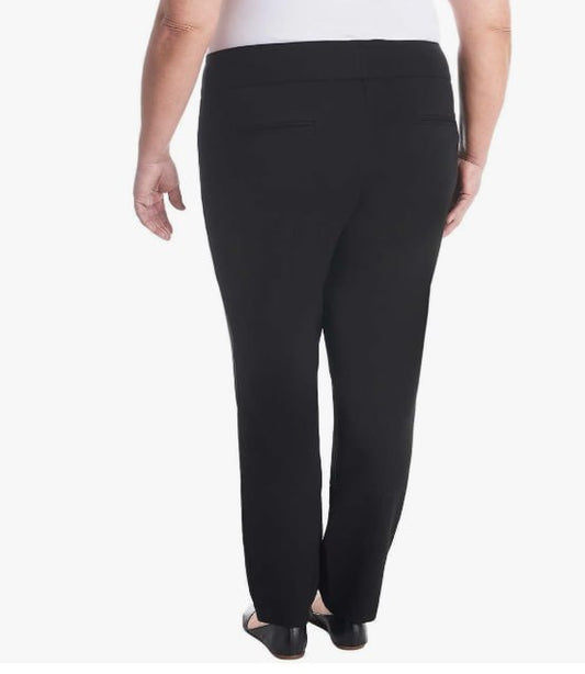 Dalia Pull-On Ponte Pant Black XXL