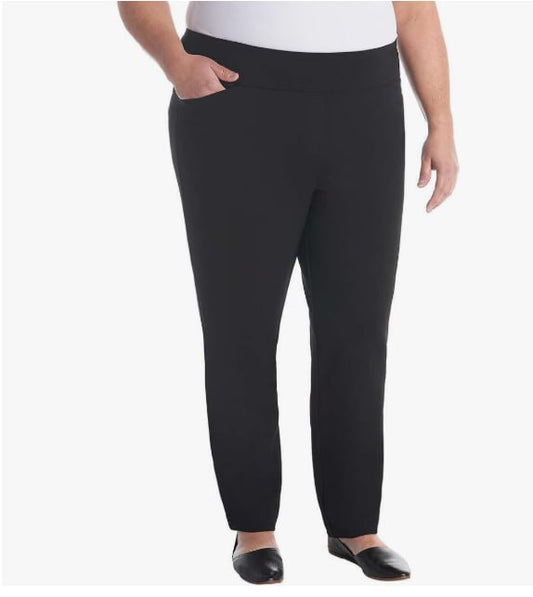 Dalia Pull-On Ponte Pant Black XXL